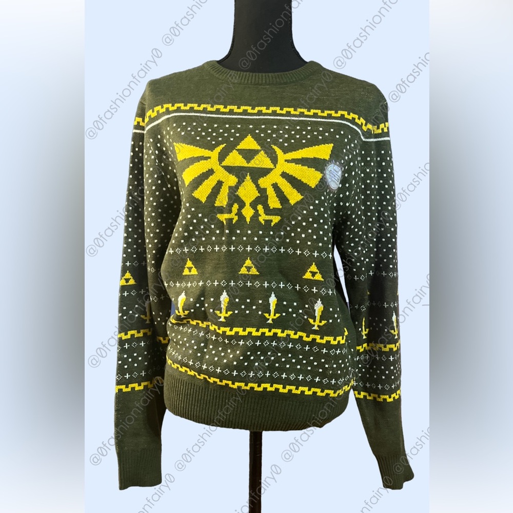 Legend Of Zelda Ugly Christmas Holiday Sweater